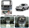 Carmedia SF-9279-2-P-2K магнитола для Infiniti FX35 (S50), FX45 (S50) (2006-2009) на Android 12 c 4GB, DSP, 4G