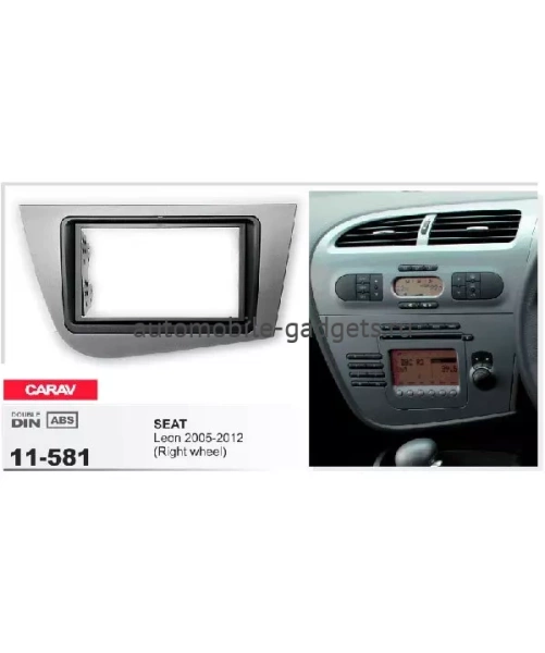 Переходная рамка CARAV 11-581 SEAT Leon 2005-2012 / только для а/м с рулем справа