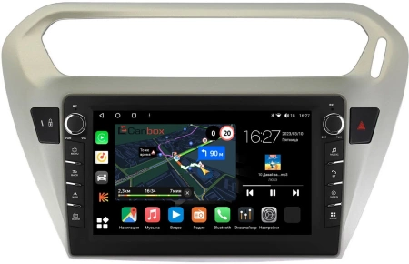Штатная магнитола Peugeot 301 2012-2024 Canbox M-Line 7831-9118 Android 10 (4G-SIM, 2/32, DSP, IPS) С крутилками