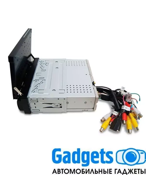 Carmedia KR-7123-T8 (178x50мм) 1DIN универсальная магнитола с выдвижным 7" экраном на Android 9.0 с 2Gb