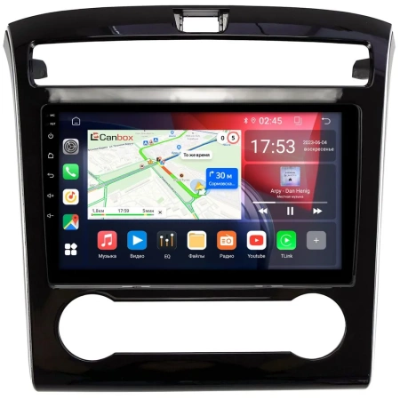 Штатная магнитола Canbox GT10-1302 для Hyundai Tucson 4 2020-2024 (авто без климат-контроля) на Android 10 (IPS, DSP, CarPlay)