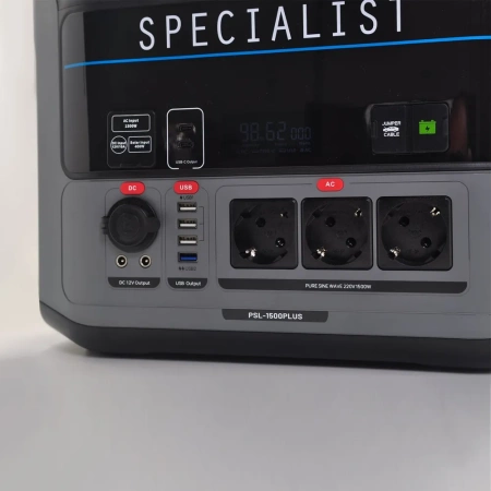 Портативная зарядная резервная батарея BERKUT PSL-1500PLUS