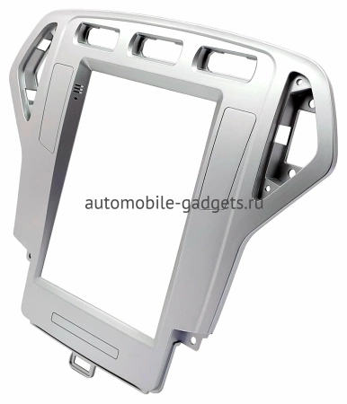 Штатное головное устройство Ford Mondeo 4 2006-2010 (серебряная) Canbox M-Line (Tesla style) 9.7 дюймов 4/64 5622-1312-190 на Android 10 (4G-SIM, DSP, QLed)