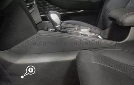 ГАРАНТ 2LOCK H.17002.L блокиратор КПП с замком капота для Hyundai Santa Fe 2018+