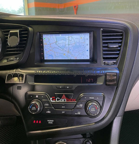 Магнитола в штатное место 2 din Kia Optima 3, K5 2010-2013 Canbox H-Line 5602-RP-KIK5-320 на Android 10 (4G-SIM, 4/32, DSP, IPS) С крутилкой