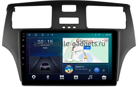 Lexus ES 4 2001-2006 (черная) Canbox L-Line 4169-9-746 на Android 10 (4G-SIM, 2/32, TS18, DSP, QLed)
