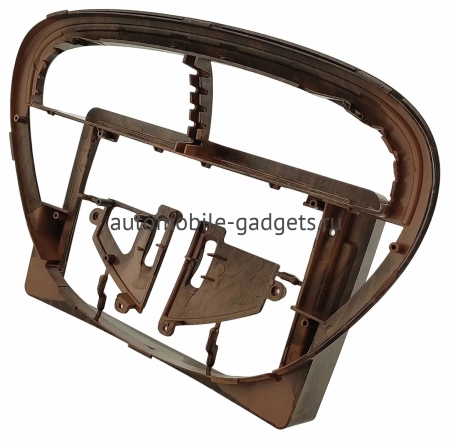 Штатная магнитола Peugeot 607 2000-2004 (под дерево, глянцевая) Canbox H-Line 7844-9-2038 на Android 10 (4G-SIM, 6/128, DSP, QLed)