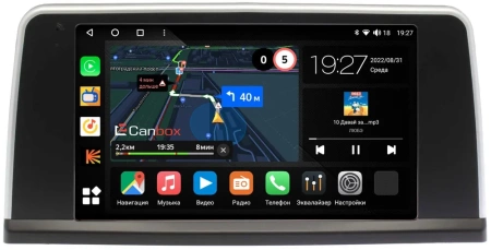 Штатная магнитола Canbox M-Line 4544-9-029 для BMW 3 (F30, F31, F34, F35, F80), 4 (F32, F33, F36, F84) 2013-2020 на Android 10 (4G-SIM, 2/32, DSP, QLed)