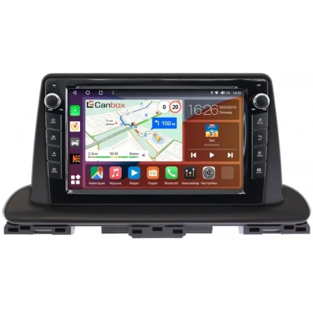 Штатная магнитола Canbox H-Line 7822-9-976 для Kia Cerato 4, Forte 3 2018-2024 на Android 10 (4G-SIM, 4/32, DSP, IPS) С крутилками