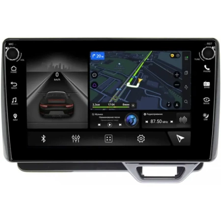 Штатная магнитола Honda N-BOX 2, N-WGN 2 2019-2022 Canbox H-Line 7806-10-314 на Android 10 (4G-SIM, 4/32, DSP, QLed) С крутилками
