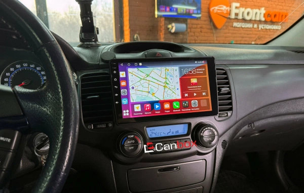 Штатная магнитола Kia Magentis 2, Optima 2 2005-2010 Canbox RS9-1386 1.5/32 Android 10 (IPS, DSP, CarPlay)