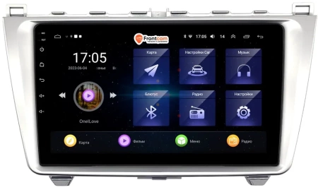 Штатная магнитола OEM RK9-0233 для Mazda 6 (GH) 2007-2013 (серебро) на Android 10 (CarPlay, AHD, 1/32)