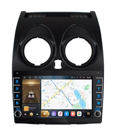 Carmedia OL-9662-N Штатная магнитола для Nissan Qashqai (J10), Dualis 2007-2014 на Android 10 c 3GB, DSP, 4G