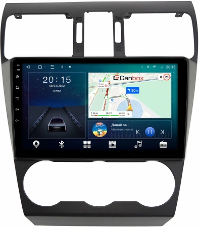 Subaru Forester 4 2015-2018, XV, Crosstrek 2015-2017, WRX 2016-2021 Canbox L-Line 4296-9036 на Android 10 (4G-SIM, 6/128, TS18, DSP, QLed)