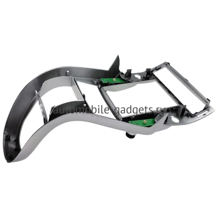 Штатное головное устройство Citroen C4 2004-2011 (глянцевая, серебряная) Canbox PRO-Line (Tesla style) 9.7 дюймов 4/64 7881-1312-193 на Android 13 (4G-SIM, DSP, QLed)