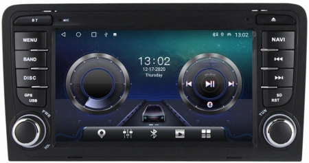 Carmedia MKD-7008-S10 штатная магнитола для AUDI A3 2003-2012 на Android 12 c 4GB, DSP, CarPlay, 4G