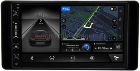 Магнитола в штатное место 2 din Mitsubishi ASX, Lancer 10, Outlander 3, Montero Sport 3, Pajero Sport 2, Pajero Sport 3, L200 5, Pajero 4, Delica D:5 2009-2024 Canbox M-Line 5511-RP-MMUNB-169 на Android 10 (4G-SIM, 2/32, DSP, IPS) (173х98)