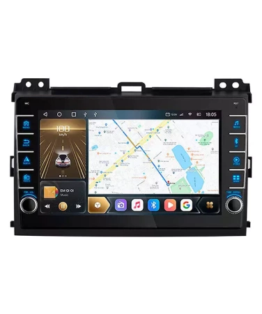 Carmedia OL-9696-N магнитола для Toyota Land Cruiser Prado 120, Lexus GX 470 (2002-2009) на Android 10 c 3GB, DSP, 4G