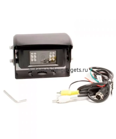 CCD камера заднего вида AVS660CPR с автоматической шторкой, автоподогревом, ИК-подсветкой и встроенным микрофоном