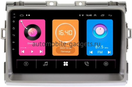 Toyota Estima 3 2006-2016, Previa 3 (XR50) 2006-2019 OEM RK9-9093 на Android 10 (CarPlay, AHD, 1/32) (серая)