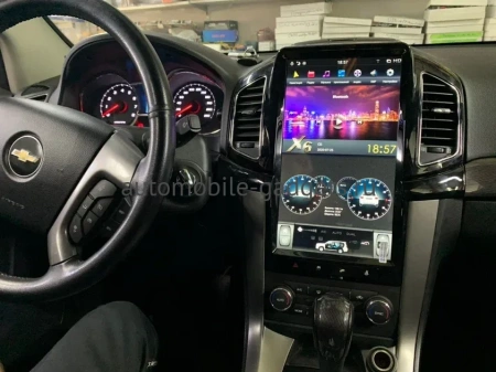 Carmedia ZF-1803-GE ("Тесла-стиль") штатная магнитола для Chevrolet Captiva 2011-2015 на Android 13 c 8GB, DSP, 4G