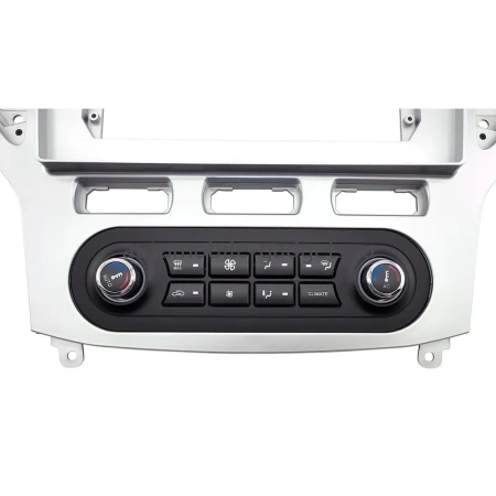 Штатная магнитола Ford Mondeo 4 2006-2010 (серебро, Тип 1) Canbox Logic-i3 5722-1016 встроенный климат на Android 11 (4G-SIM, 4/64, DSP, 360, QLed)