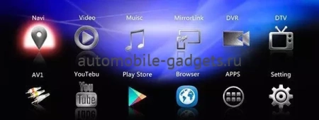 Carsys TLC-2019-T6 Навигационный блок для Toyota LC200 2018+ на Android 10 c 4Gb оперативной памяти