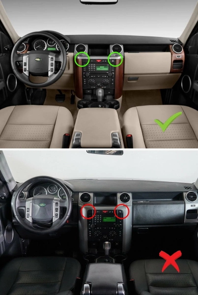 Штатная магнитола Land Rover Discovery 3 2004-2009 12.3 дюйма Kuberg SF-1203-HP-HU123AD-8128-UH на Android 13 (4G-SIM, 8/128, DSP, QLed) Audi Style