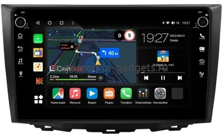 Suzuki Kizashi 2009-2014 Canbox M-Line 7801-9-2804 на Android 10 (4G-SIM, 2/32, DSP, IPS) С крутилками