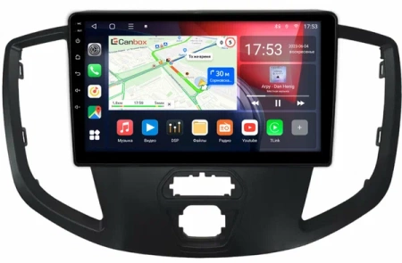 Штатная магнитола Ford Transit 2014-2023 (для компл. без радио) Canbox L-Line 4167-9-1554 на Android 10 (4G-SIM, 3/32, TS18, DSP, QLed)