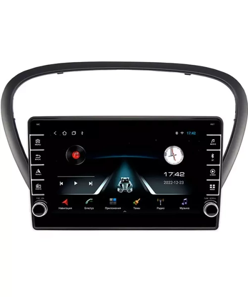 OEM BGT9-6060 Штатная магнитола для Peugeot 607 (2004-2010) на Android 10 c 2GB