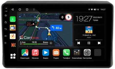 Renault Master 2020-2021 Canbox M-Line 4543-10-1391 на Android 10 (4G-SIM, 2/32, DSP, QLed)