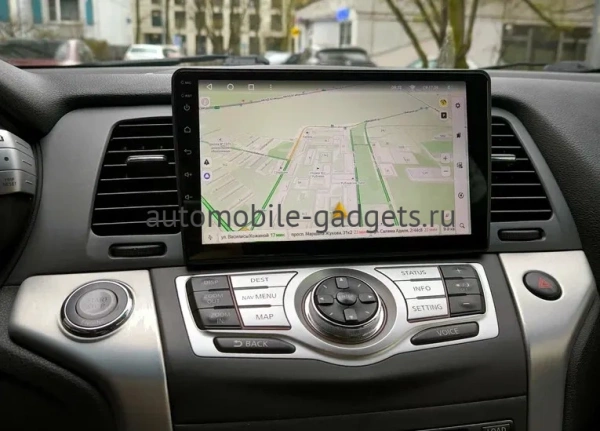 Штатная магнитола Nissan Murano (Z51) 2007-2015 Canbox L-Line 4169-9-NI138N на Android 10 (4G-SIM, 2/32, TS18, DSP, QLed)