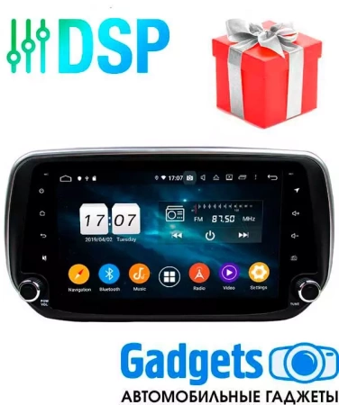 CarMedia KD-9401-P30 штатная магнитола для Hyundai Santa Fe 2018+ на Android 9.0 c 2GB оперативной памяти и DSP процессором