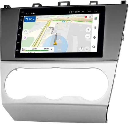 Магнитола в штатное место 2 din Subaru Forester 4, Impreza 4 2011-2016, XV, Crosstrek 2015-2017, WRX 2016-2021 (глянец черный, серебро) OEM на Android 10 (CarPlay, AHD, 1/32) (RK7-RP-11-662-410)