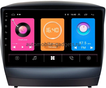 Hyundai ix35, Tucson 2 2009-2015 (для авто с камерой) OEM RK9-9180 на Android 10 (CarPlay, AHD, 1/32)