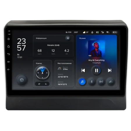 Штатное головное устройство Teyes X1 WIFI 2/32 10 дюймов RM-10-2562 для Mitsubishi Delica D:5 2018-2024 на Android 8.1 (DSP, IPS, AHD)