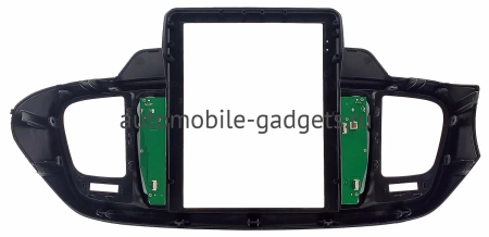 Штатное головное устройство Kia Sorento 3 Prime 2014-2020 (темно-серая) Canbox H-Line (Tesla style) 9.7 дюймов 4/32 5621-1312-210 на Android 10 (4G-SIM, DSP, QLed)