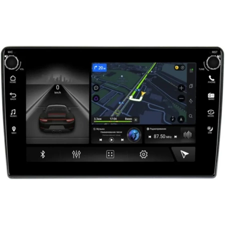 Штатная магнитола Mitsubishi ASX, Lancer 10, Outlander 3, Montero Sport 3, Pajero Sport 2, Pajero Sport 3, L200 5, Pajero 4, Delica D:5 2009-2024 Canbox M-Line 7801-9307 на Android 10 (4G-SIM, 2/32, DSP, IPS) С крутилками