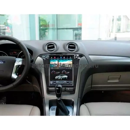 Carmedia ZF-1052A-Q6 ("Тесла-стиль") штатная магнитола для Ford Mondeo 2011-2014 на Android 11 c 8GB, DSP, 4G