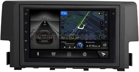 Honda Civic 10 2015-2021 Canbox M-Line 9864-RP-11-650-272 на Android 10 (4G-SIM, 4/64, DSP)