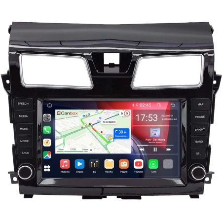 Nissan Teana 3 (J33) 2014-2020, Altima 5 (L33) 2012-2018 (для авто с 360) Canbox L-Line 4167-9-2162 на Android 10 (4G-SIM, 3/32, TS18, DSP, QLed)