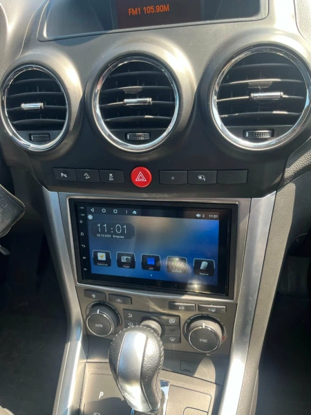 Магнитола в штатное место 2 din Opel Vita C 2000-2006 (серая, с ребром) OEM 2/16 на Android 10 (GT7-RP-OPVTD-212)