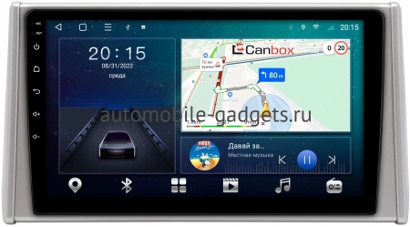 Toyota RAV4 5 (XA50) 2018-2024, Wildlander 2020-2025 Canbox L-Line 4168-10-3237 на Android 10 (4G-SIM, 3/32, TS18, DSP, QLed)