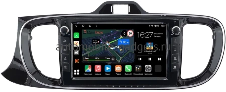 Штатная магнитола Kia Pegas 2017-2024 (глянцевая) Canbox M-Line 7821-9-0142 Android 10 (4G-SIM, 2/32, DSP, IPS) С крутилками