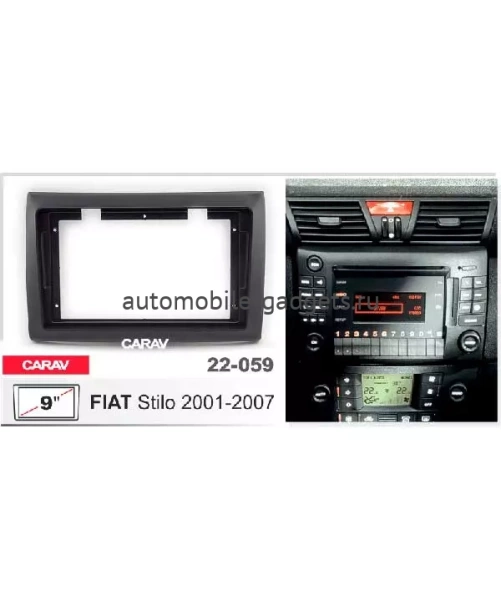 CARAV 22-059 Переходная рамка 9" для FIAT Stilo 2001-2007