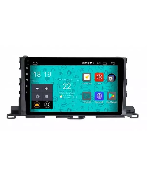Parafar PF467FHD штатная магнитола для Toyota Highlander U50 2014+ на Android 11 с 2GB, DSP, 4G