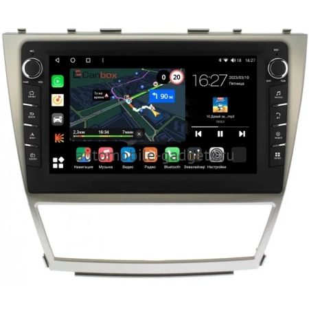 Штатная магнитола Toyota Camry XV40 2006-2011 Canbox M-Line 7835-1063 на Android 10 (4G-SIM, 2/32, DSP, QLed) С крутилками