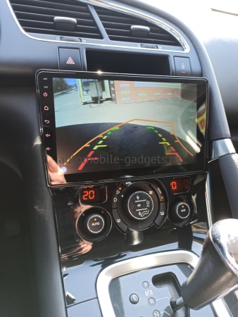 Штатная магнитола Canbox M-Line 7831-9-354 для Peugeot 3008, 5008 2009-2016 (с климатом) на Android 10 (4G-SIM, 2/32, DSP, IPS) С крутилками