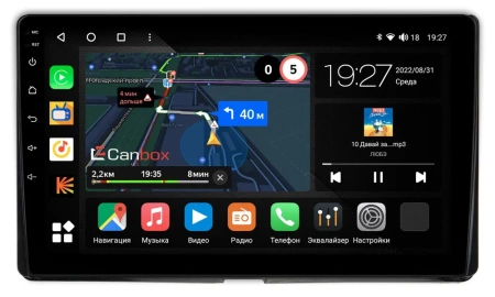 Toyota Sienna 3 2014-2020 Canbox M-Line 4542-9-1428 на Android 10 (4G-SIM, 4/64, DSP, QLed)